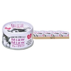 MIAWMIAW 妙喵 片狀貓罐頭, 鮪魚 + 刎仔, 70g, 24罐