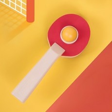랜보어 반려동물 핑퐁 원터치 브러쉬 190 x 80 x 50 mm, 1개, 레드