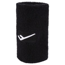 프로스펙스 테리 롱 손목 밴드, 블랙, 1개