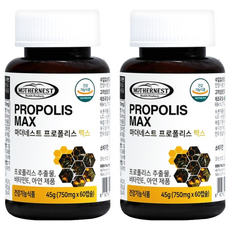 MOTHERNEST 頂級蜂膠, 60錠, 2個