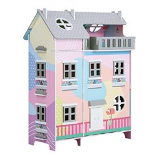 teamson kids 奇境日光室木製聲光豪華娃娃屋 附家具配件, 1組