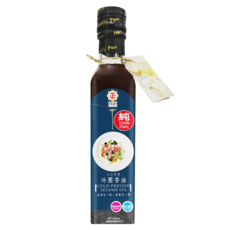 日正食品 冷壓香油 240ml - 含不飽和脂肪酸 100%芝麻原粒低溫壓榨, 1瓶