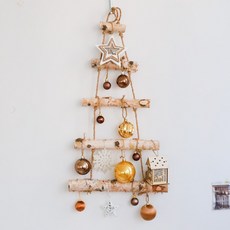 우드 벽걸이 트리, 모던