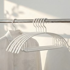 아임홈리빙 어깨뿔방지 라운드 소프트 480 옷걸이, 화이트, 20개