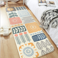 Arbor Home 喬木居家 插圖加厚仿羊絨地毯 陌上花開, 120 x 40cm