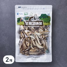 프롬제주 제주산 유기농 인증 썬 표고버섯, 150g, 2개