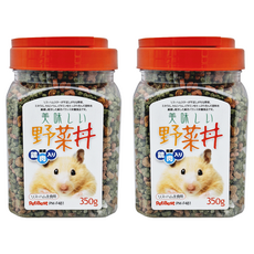 PetBest 倉鼠の炙燒主食 雞肉 + 蔬菜 紅色, 350g, 2罐