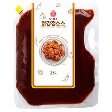 오뚜기 오쉐프 닭강정소스, 2kg, 1개