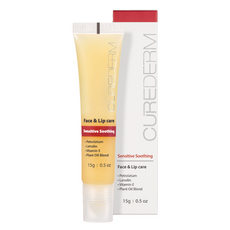 QURETHEM 舒緩保濕臉唇護理精華, 15g, 1條