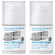 닥터치카 고농축가글 비건 입냄새제거, 2개, 50ml