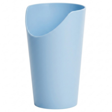 OO 生活輔具 鼻曲型杯 237ml, 藍色, 1個