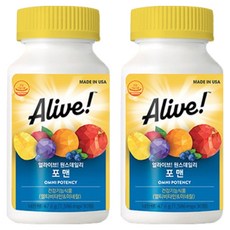 얼라이브 원스데일리 포맨 멀티비타민, 30정, 2개