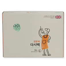 다시1369 생분해 다시백, 대(L), 50개, 1세트