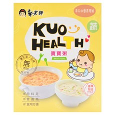 郭老師 常溫寶寶粥 2包, 300g, 1個, 南瓜紅黎燕麥