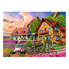 제이앤케이 여러가지 배경의 퍼즐, 1000피스, 스타일8, 1개