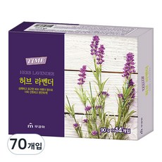 무궁화 타임 비누 허브 라벤더, 90g, 70개입