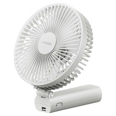 루메나 폴더블 휴대용 선풍기, FAN PRO MAX, 크림화이트