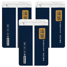 澡享 男性專用沐浴乳補充包 雪松白麝香, 清爽控油, 650g, 3包