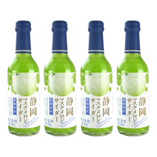 木村飲料 靜岡麝香哈密瓜風味汽水, 240ml, 4瓶