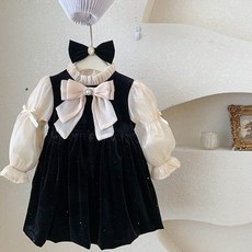 Arbe 女童款 Stella 蝴蝶結洋裝