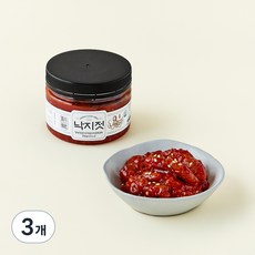 광천수산 낙지젓, 250g, 3개