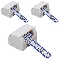 New&Look 黏貼式刮鬍刀架, 白色, 3個