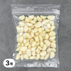 국내산 깐마늘, 300g, 3개