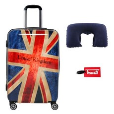 트레빌 P 하드캐리어 + 네임택 + 에어목베개 20인치 24인치