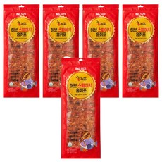 hongjupo 香草辣味鱗魨魚乾, 80g, 5包