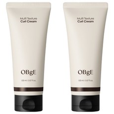 OBgE 台灣公司貨 百變造型定型髮乳 淡香型, 2個, 150ml