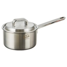 에이엠티 인덕션 프로 편수 냄비, 16cm, 실버, 1개