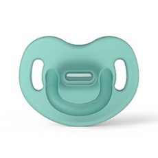 suavinex 蘇維妮 幼兒全矽膠母乳觸感奶嘴, 1個, 第2階段(6個月以上), 綠色