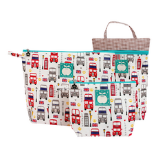 Coney Island 兒童防水收納袋3件組, 英格蘭