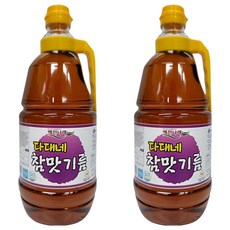 Haechannarae 達代家 美味香油, 1.8L, 2個