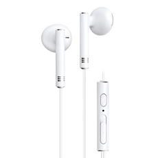 RASTO 經典鋁合金耳塞式耳機 120cm, RS11, 白色