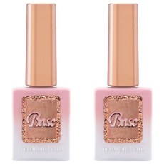 FROM THE NAIL 自然風營養彩色底層凝膠指甲油, 黃色, 10ml, 2個