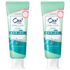 Ora2 愛樂齒 淨白無瑕牙膏, 淡雅白茶花香, 125g, 預防蛀牙, 2條