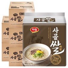하림 사골 쌀라면 116g, 160개