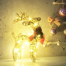 鹿樹聖誕燈, 金色, 1個