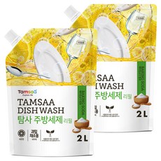 탐사 주방세제 리필, 2L, 2개