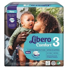 Libero 麗貝樂 Comfort嬰兒紙尿褲3號 5~9kg, S, 30片