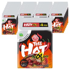 오뚜기 더핫 열라면 120g, 160개