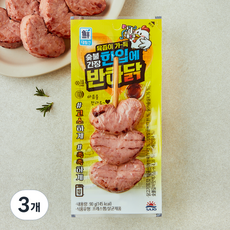 대림선 한입에 반하닭 숯불간장, 90g, 1개입, 3개