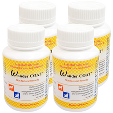 優寶 活膚益毛膠囊，含Omega 6與Omega 3多元不飽和脂肪酸補充食品, 45顆, 皮膚/毛髮, 4罐