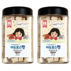 마도로스펫 반려동물 데일리 트릿 동결건조간식, 혼합맛(북어/치킨), 90g, 2개