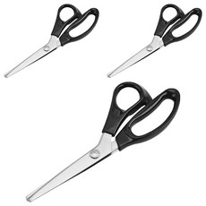 동아피엠에스 스테인리스 핑킹가위 삼각형 5mm, 혼합색상, 3개