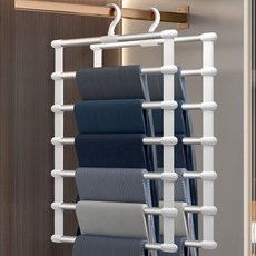 몰투유 7단 접이식 바지걸이, 2개