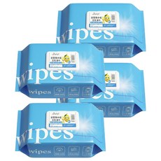 AHOYE 強力去污 廚房清潔濕巾 油污清潔紙巾 一擦即淨, 1入, 4包