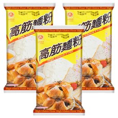 義峰食品 高筋麵粉, 500g, 3包
