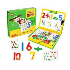 ariati 音效趣味磁性字母數字學習板, 混合顏色